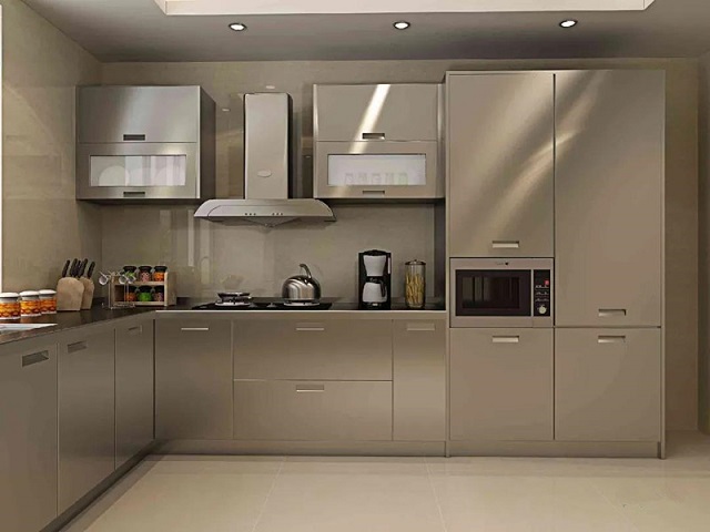 Stainless steel countertop